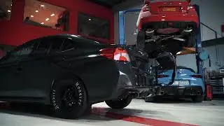 Alcarbone - The full carbon Subaru drag car by TENSAI