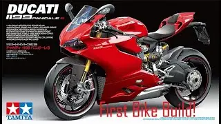 1st Motorcycle Build - Tamiya 1/12 scale Ducati 1199 Panigale S, Part 4 Finished