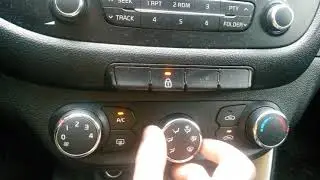 Отключение автоматического включения кондиционера Kia Ceed JD
