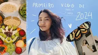 vlog // pintando o cabelo, virada & como foram os primeiros dias do ano 💐