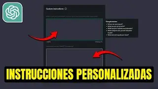 ✅ INSTRUCCIONES PERSONALIZADAS en ChatGPT 🤔 | Curso de ChatGPT de Cero a Experto 🤖 #13