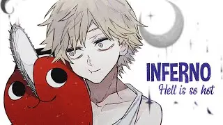 Nightcore - INFERNO (Male Version) - Lyrics
