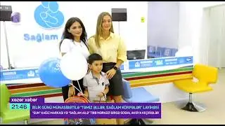 “Sun” kağız markası və Sağlam Ailə Tibb Mərkəzi birgə sosial aksiya həyata keçirdi.