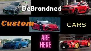 5 Custom Debadge Cars  for FIVEM || Premium Brand logo-Free Fivem Cars