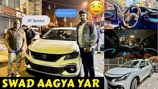 BASE MODEL BALENO 2022 MEI JAAN DAAL DI | BALENO AMBIENT LIGHT | BASS TUBE | STEREO | Rahul Singh