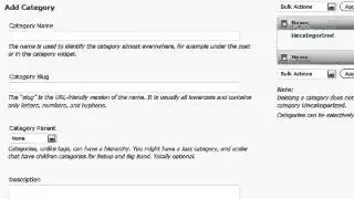 WordPress Tutorial  -03 -  Tags and Categories