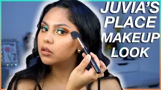 JUVIA'S PLACE subtle TEAL EYE LOOK! | Makeup Look & Tutorial Requested By Subscriber!