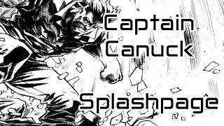 SpeedArt - Captain Canuck Year 1 Issue 2 Splashpage - CreeesArt