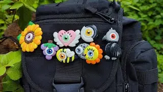 7 HEAVENLY VIRTUES BACKPACK PATCHES! Polymer Clay Modelling Tutorial