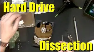 What's inside a Hard Disk Drive? HDD Spinny Platters