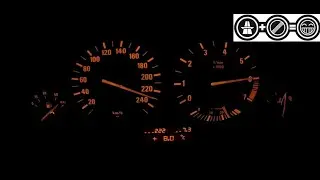 BMW E39 523i Youngtimer German Autobahn Acceleration