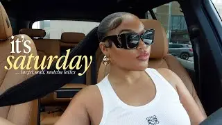 its saturday.... indeed it consist of target, the mall, matcha lattes & out to eat.