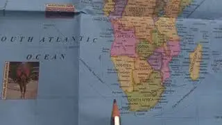 NAMIBIA MAP