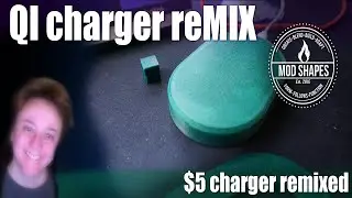 QI Charger Remix with Fusion360