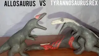 Allosaurus vs Tyrannosaurus Rex