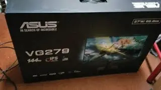 Unboxing ASUS VG279Q gaming pc monitor