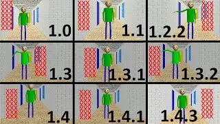 Baldi's Basics Classic | All versions done with wrong answers!
