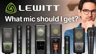 LEWITT microphone comparison - best mic for vocals, instruments, voice over, content creation