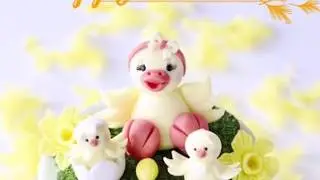 Enten cake topper Tutorial