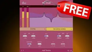 【FREE VST!?😲】Best free bit crusher & stutter effect vst plugin!?😲€109→€0!🔥 My Crush, denise audio