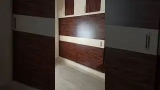 3bhk flat PVC home furniture interior decor pest free fire resistant easy cupboards installation
