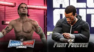 CM Punk Entrance Evolution in Every Wrestling Games