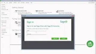 Sage 50 - Sage Drive Setup (must be logged in as a Manager)