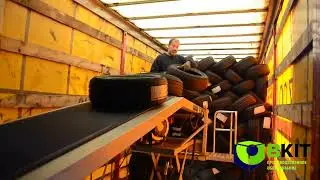 Раздвижной (телескопический) транспортёр для загрузки/выгрузки автофур.