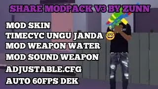 [SHARE] MODPACK RINGAN COCOK UNTUK SOTOT AUTO 60 FPS SAMA REFLEK JAGO SOTOT 🤓