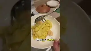 Late Night Garlic Shrimp Pasta Recipe