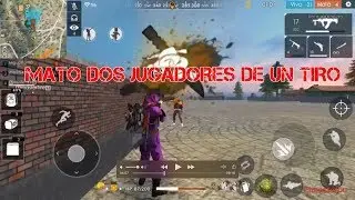 MATO DOS JUGADORES DE UN TIRO- FREE FIRE- ELMASTERBU- EPICO
