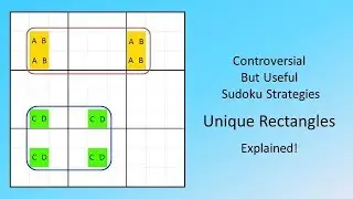 Controversial But Useful Sudoku Strategies Unique Rectangles Explained