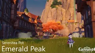 Serenitea Pot | Genshin Impact - Emerald Peak House Tour 30000 Adeptal Energy