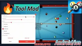 8 Ball Pool Mod Tool Line ( New ) | Cài 1 Lần Dùng Mãi Mãi ( Hướng Dẫn ) Android/ios