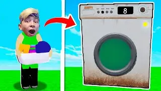 СИМУЛЯТОР СТИРАЛЬНОЙ МАШИНЫ в ROBLOX ! 😱 Laundry Simulator в Роблоксе!