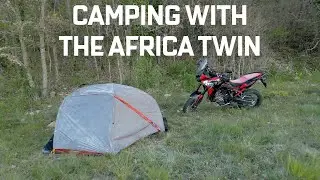 Road Trip to Mont Aigoual and Camping on the Honda Africa Twin - Day 1