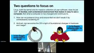 Research Days 2024: What is an Operating System (OS)? And does it matter anymore?