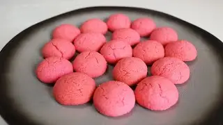 Kıyır Kıyır Ağızda Eriyen Çilek Pudingli Kurabiye Tarifi