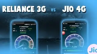 Jio 4G vs Reliance 3G ! Shocking results 🤐