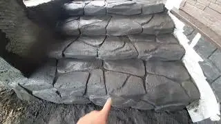 Крыльцо в Арт бетон! г Истра день 2