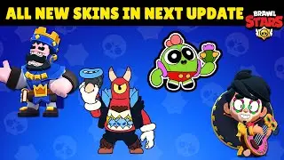 All New Skins arriving in next update! (Brawl Stars)