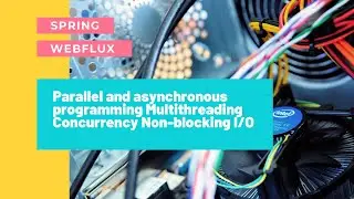 Spring WebFlux. Parallel and asynchronous programming. Multithreading. Concurency, Non blocking I/O