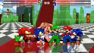 Team andersonkenya1 vs Team christian silva MUGEN Request 4v4 Battle!!!