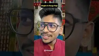 Singles in Durga Puja