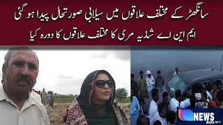 Union Information Secretary MNA Shazia Murree visited different areas