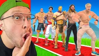 Défilé de mode SPÉCIAL SKIN MUSCLÉS sur Fortnite !