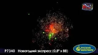 Р7340 Новогодний экспресс 0,8х88 залпов