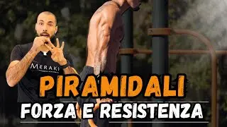 COME AUMENTARE LA FORZA con circuiti PIRAMIDALI / Calisthenics
