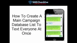 How To Create A Primary SMS Keyword Campaign