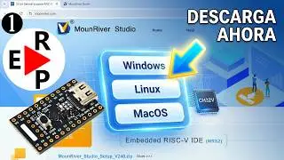 ⬇️​ Cómo descargar MounRiver Studio para microcontroladores CH32